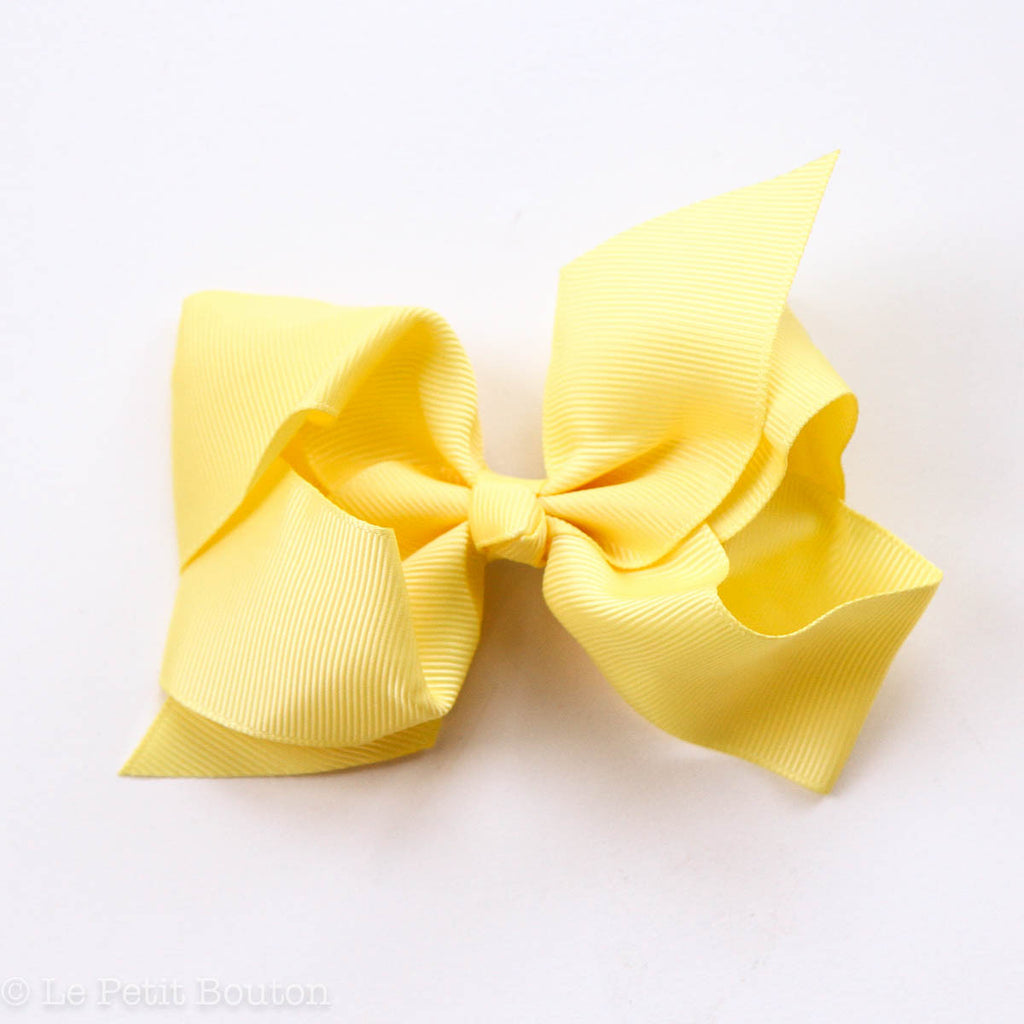 Medium Bow Hair Clip "Kelly" - Le Petit Bouton