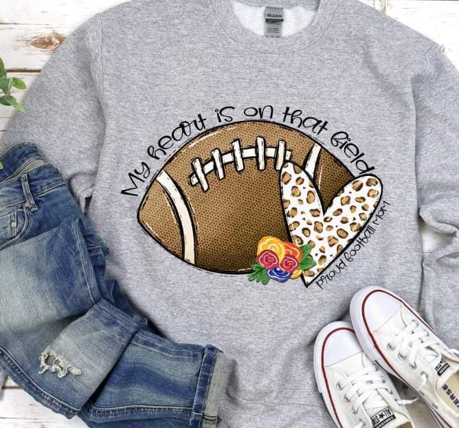 Peace Love Football Bleach Tee Football Mom Football Custom