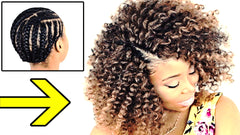 crochet braid hairstyle for beginners step by step hair tutorial