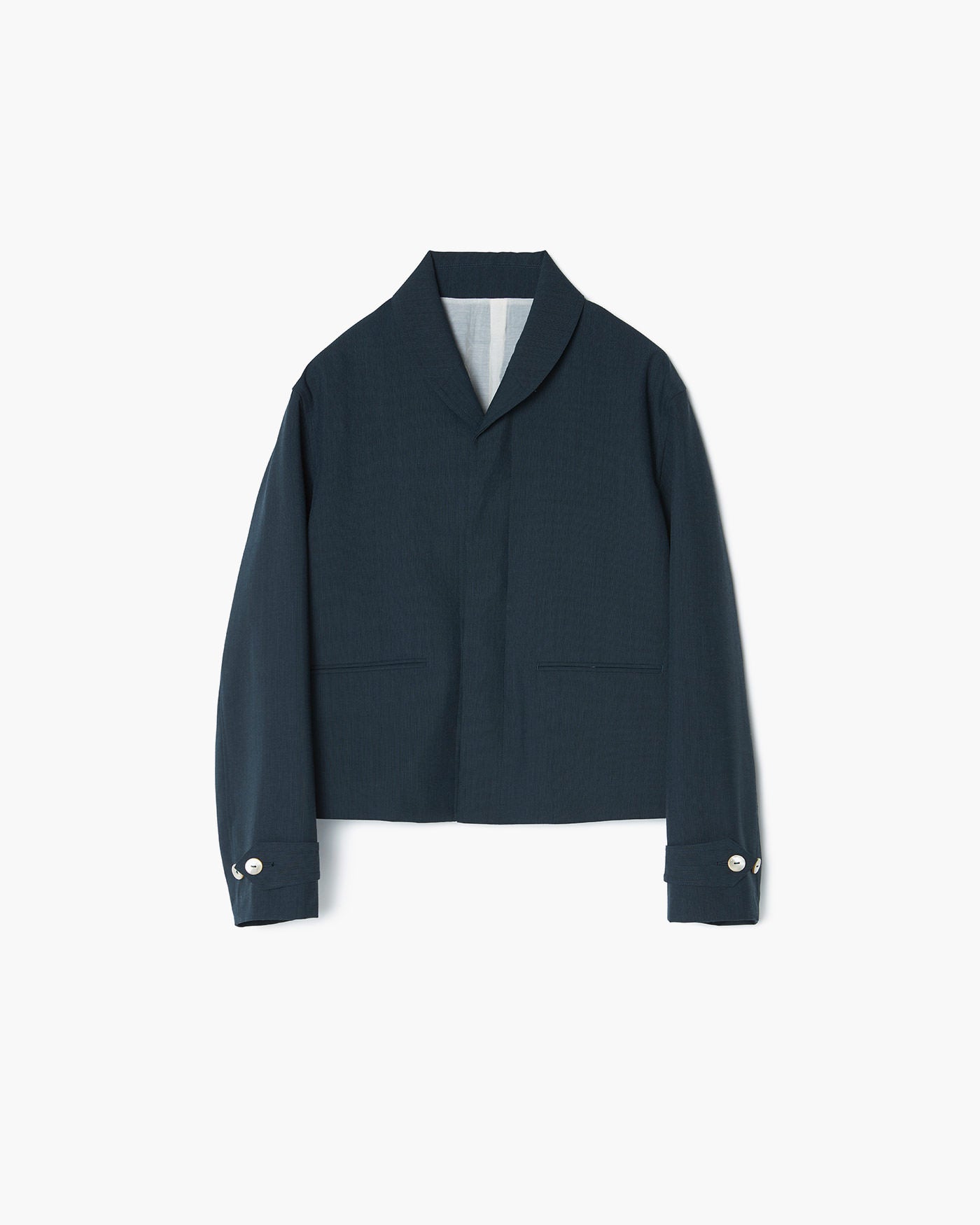 SHAWL COLLAR SHORT BLOUSON