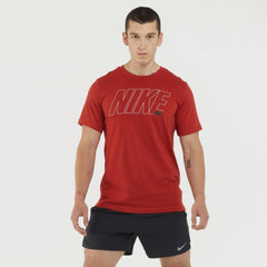Nike T-shirts Nike Dri-FIT 6/1 Graphic T-shirt In Red