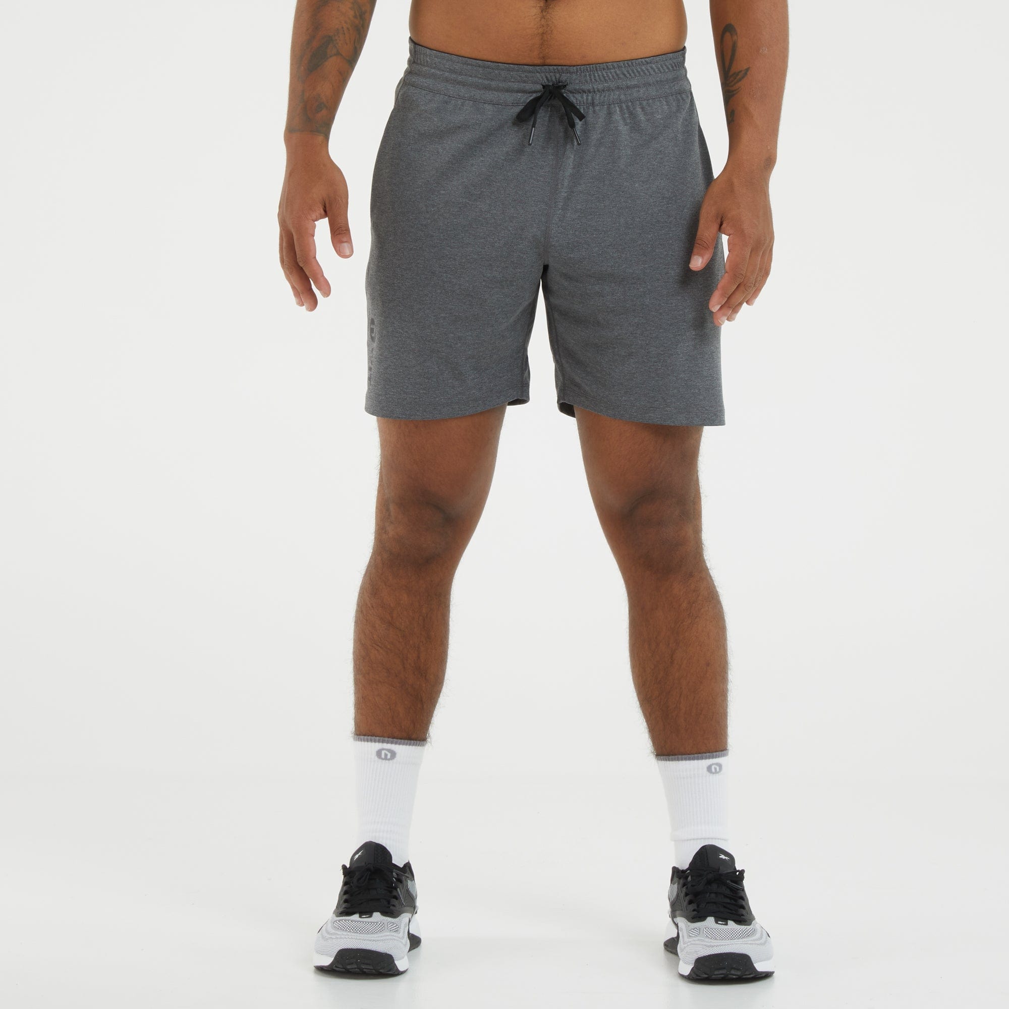 Mondwater Zeeziekte Perfect WIT Lightweight Knit Men's Shorts In Black - WIT Fitness
