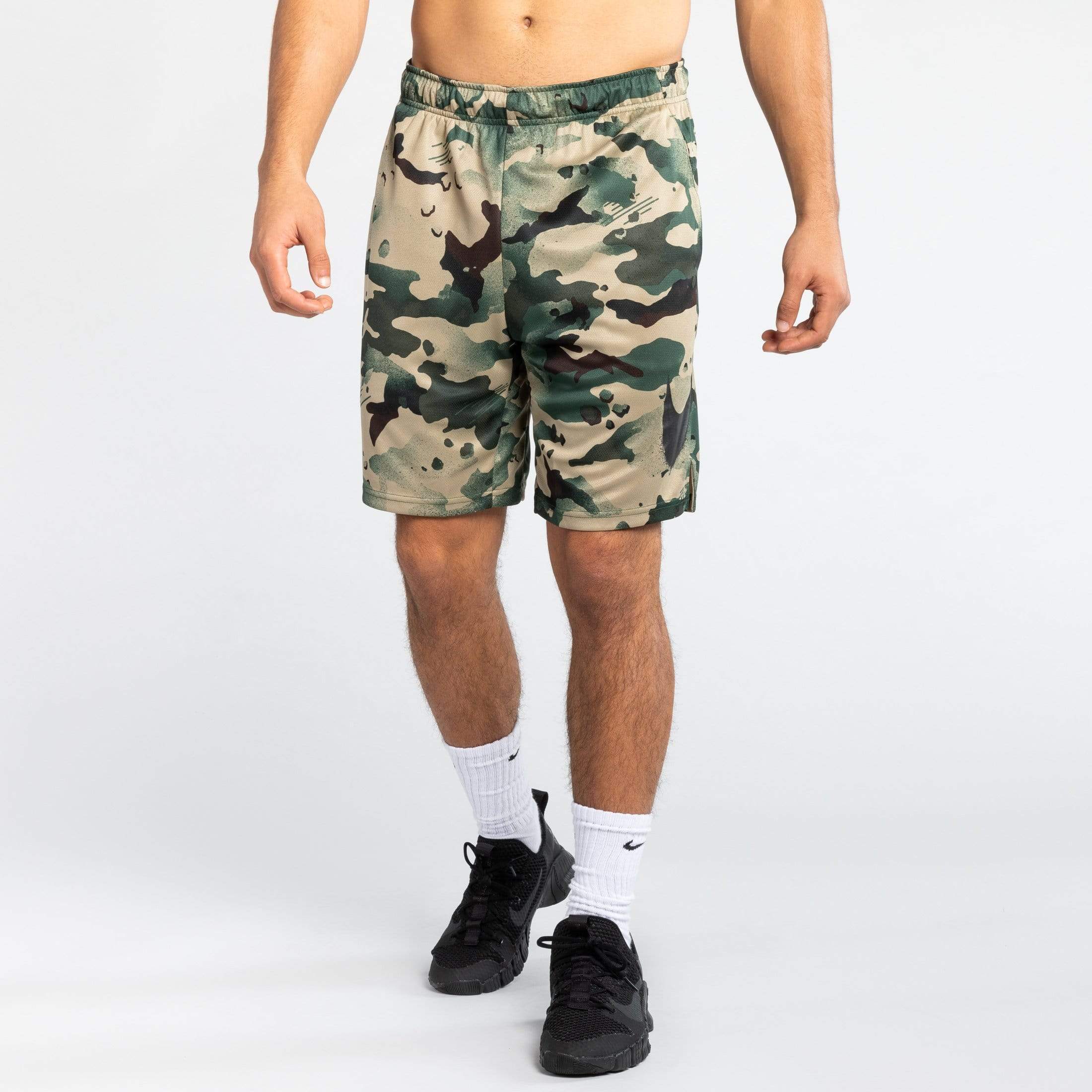 nike dri fit camo shorts