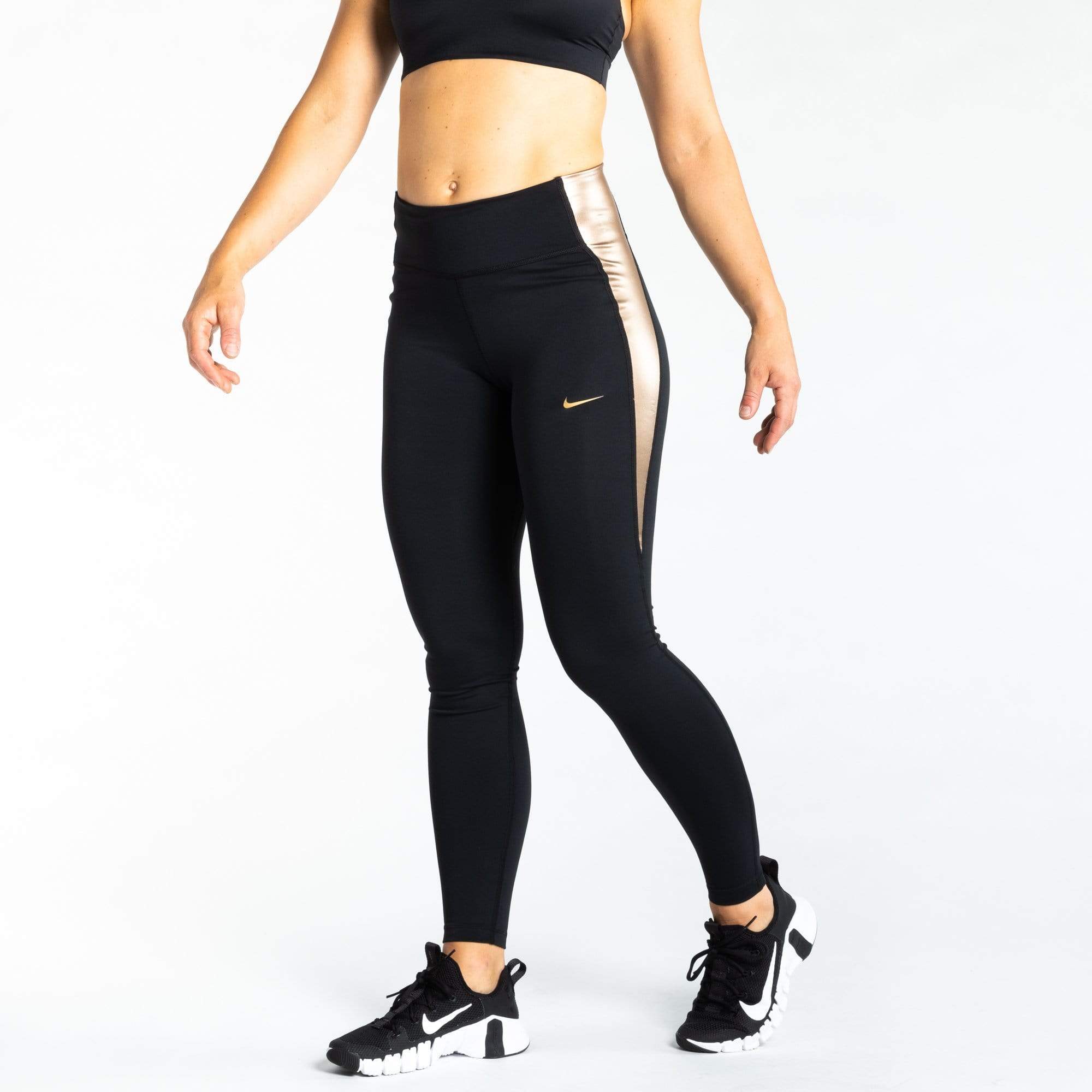 nike colour block leggings