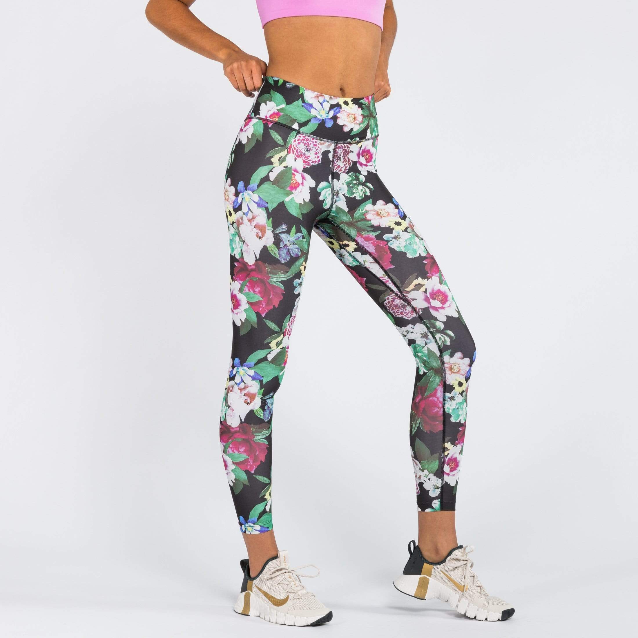 Nike One Floral 7/8 Leggings - WIT Fitness