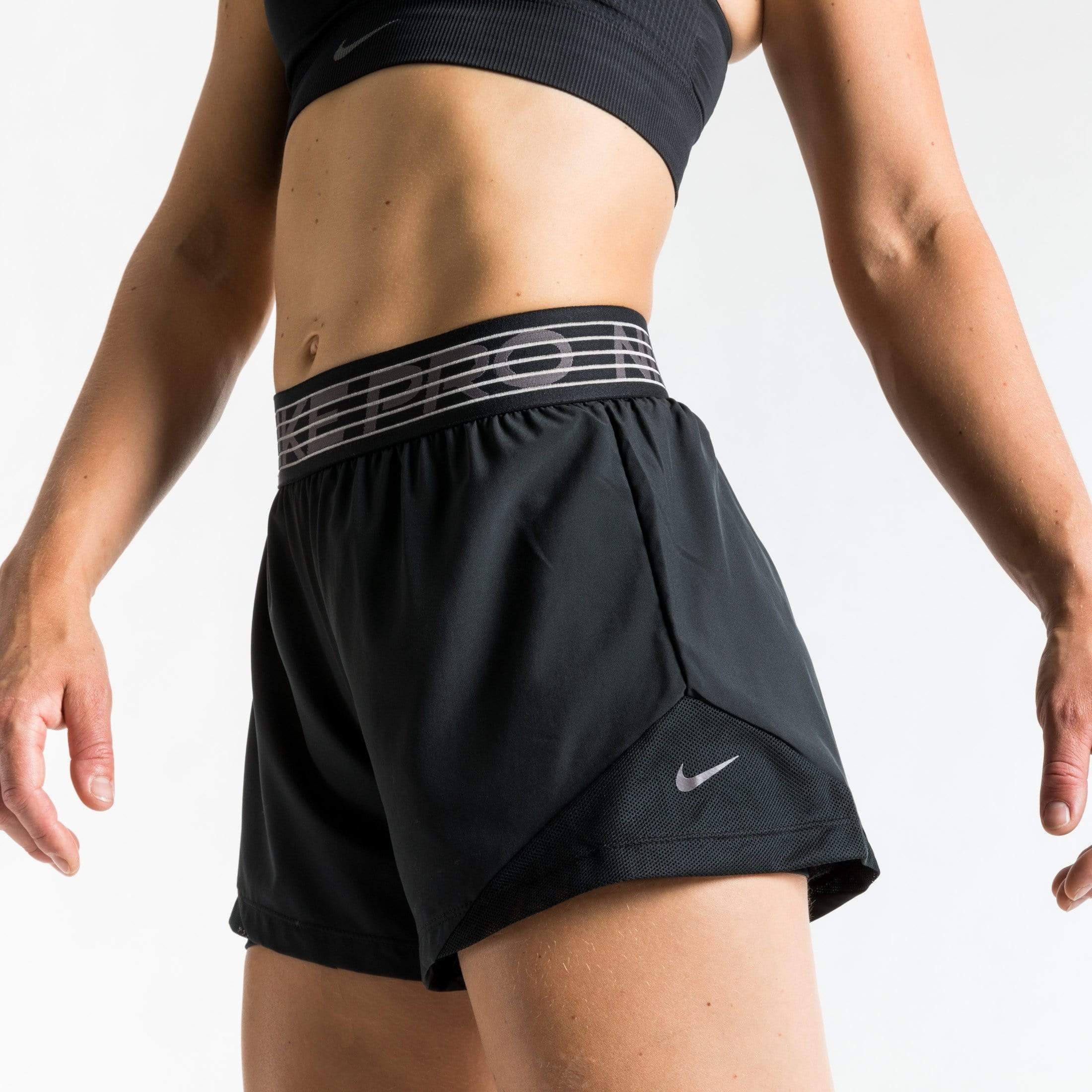 nike women's pro flex shorts 4 in