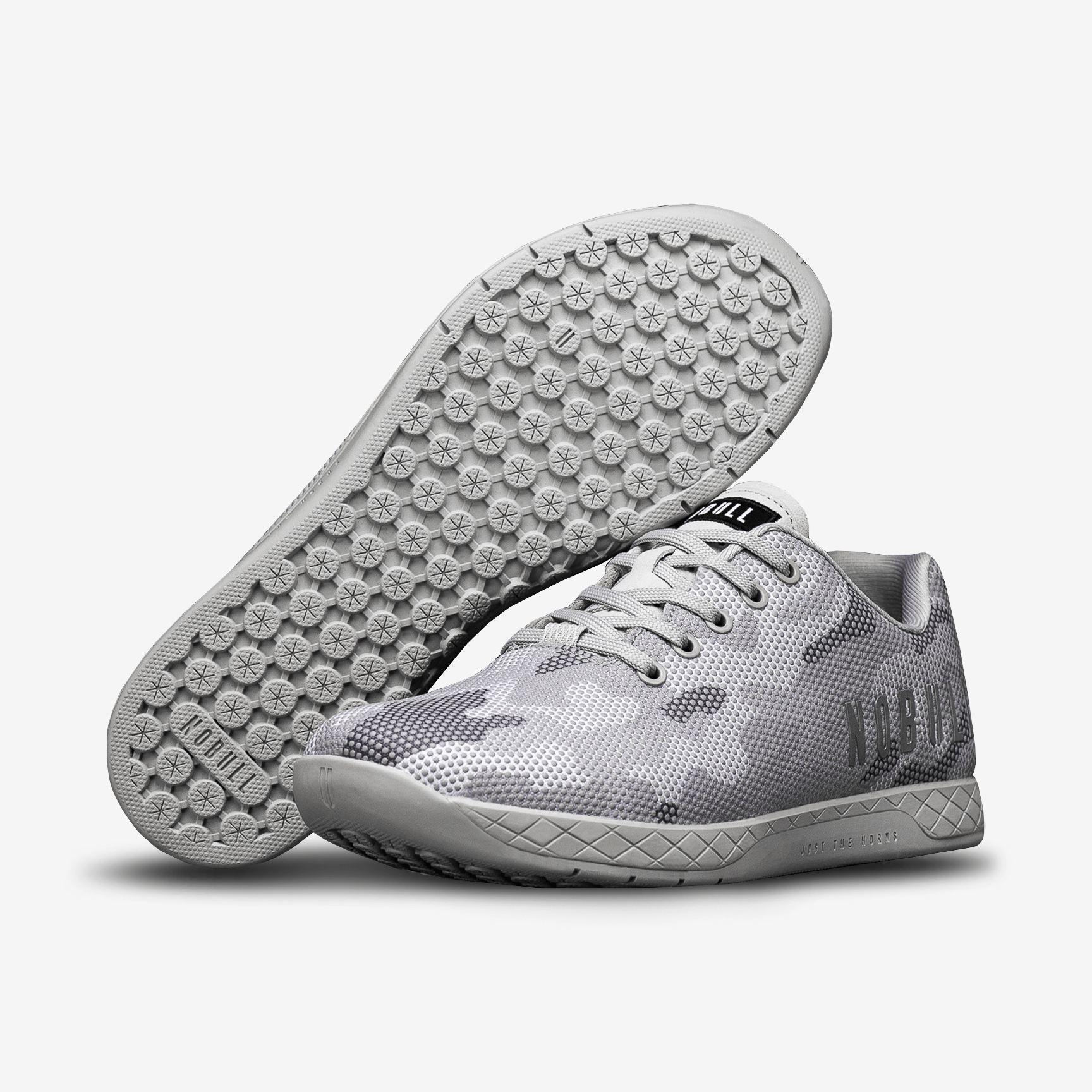 NOBULL Grey Arctic Camo Trainer - WIT 