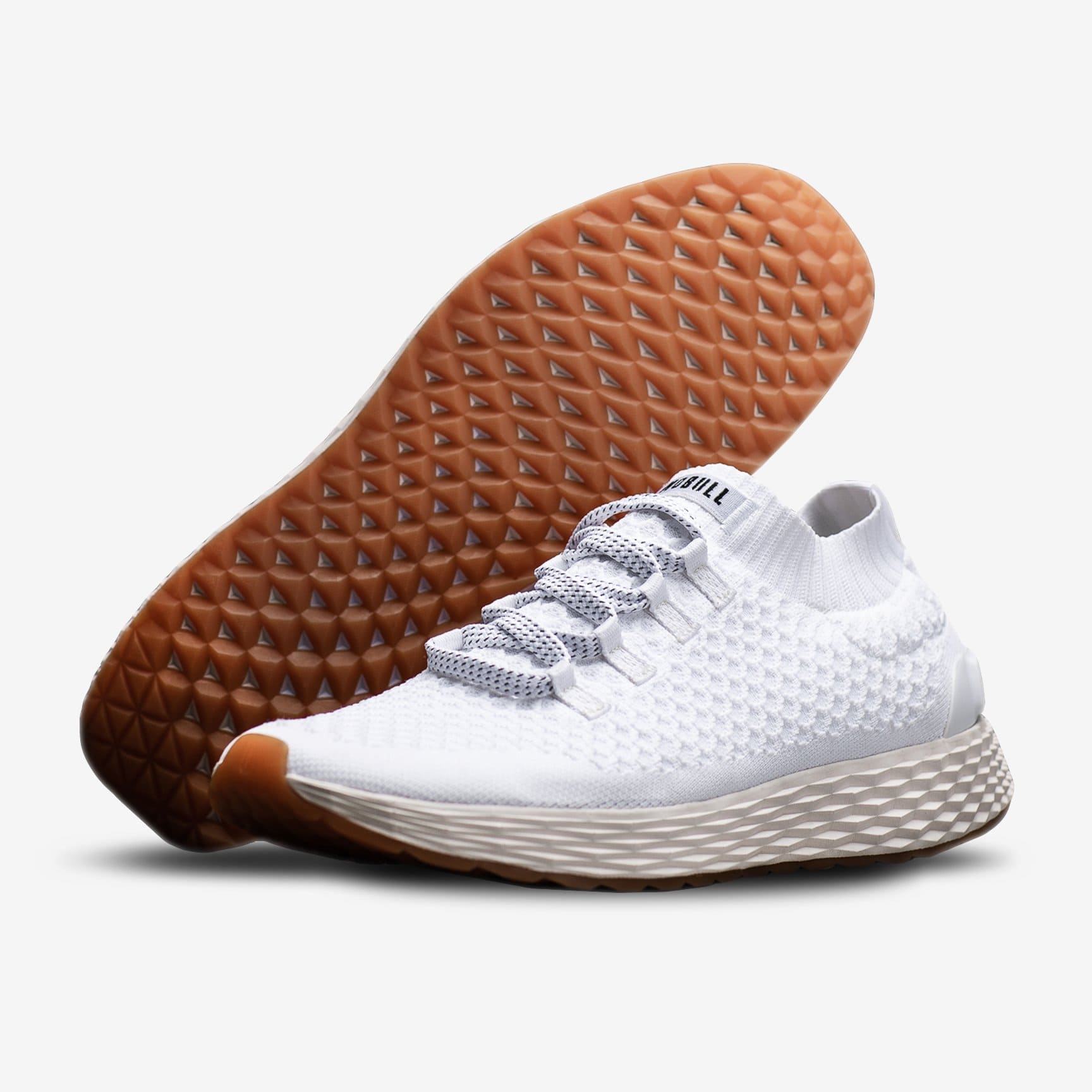 Nobull White Ivory Knit Runner WIT Fitness