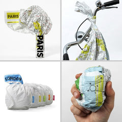 crumbled Copenhagen map