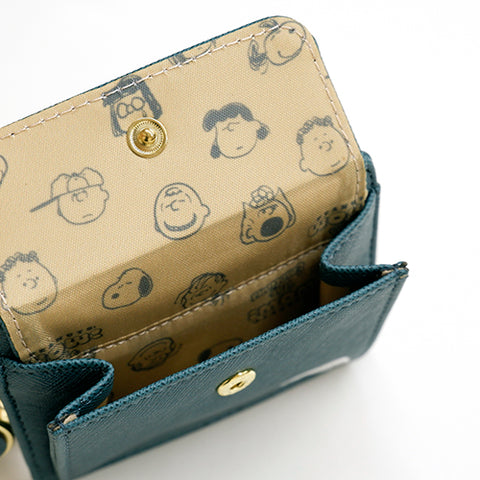 史諾比仿皮卡片散銀包 Snoopy Faux Leather Card Case