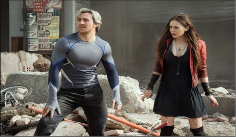 Quicksilver and Scarlet Witch