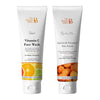 Combopack Vitamin C face wash and Apricot Vitamin C Face Scrub