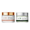Anti Wrinkle Pink Clay Face Mask- 100gm + Green Tea Night Gel Reduces Pores, Brightens Skin - 50gm