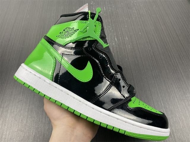 jordan 1 patent green