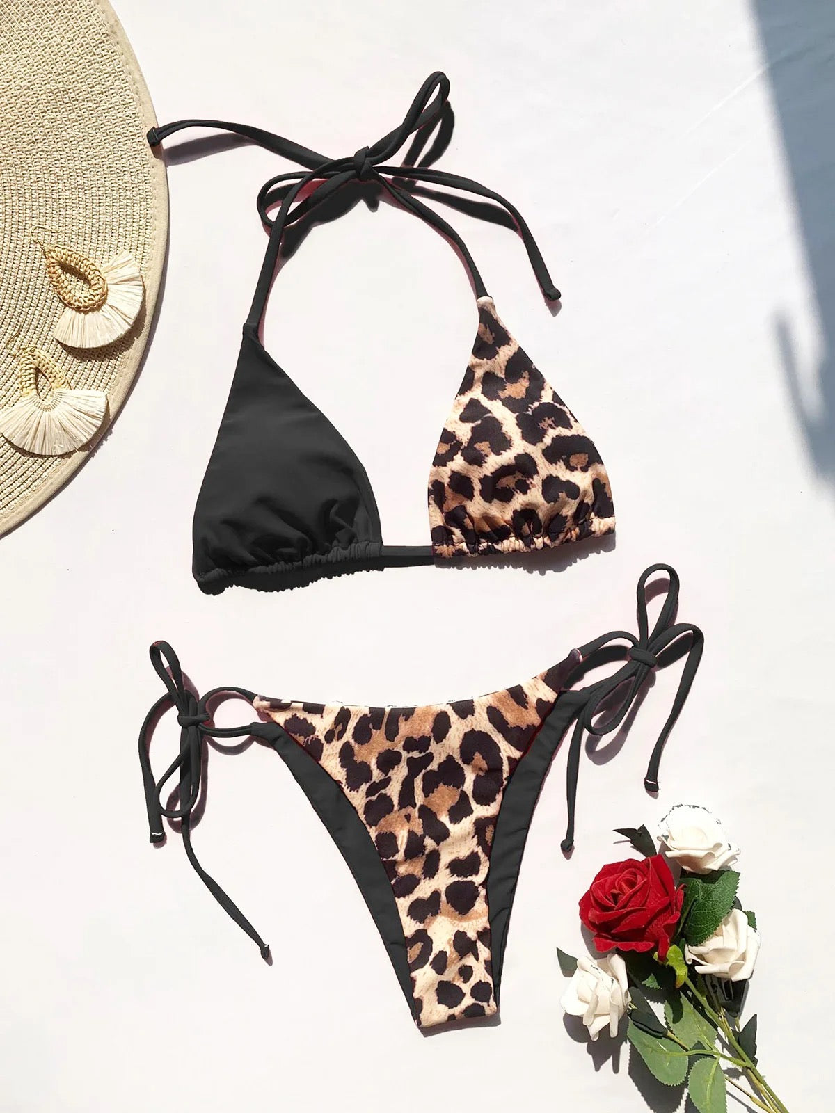 Pólvora lo mismo Mancha Cheetah Print Bikini Sets – BrizThingz