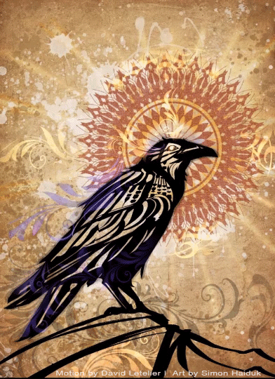Raven Magic GIF