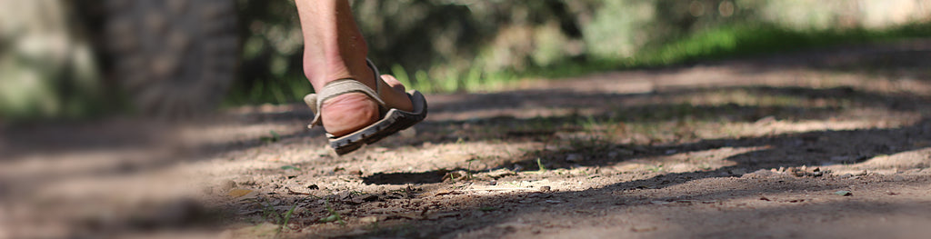 barefoot running