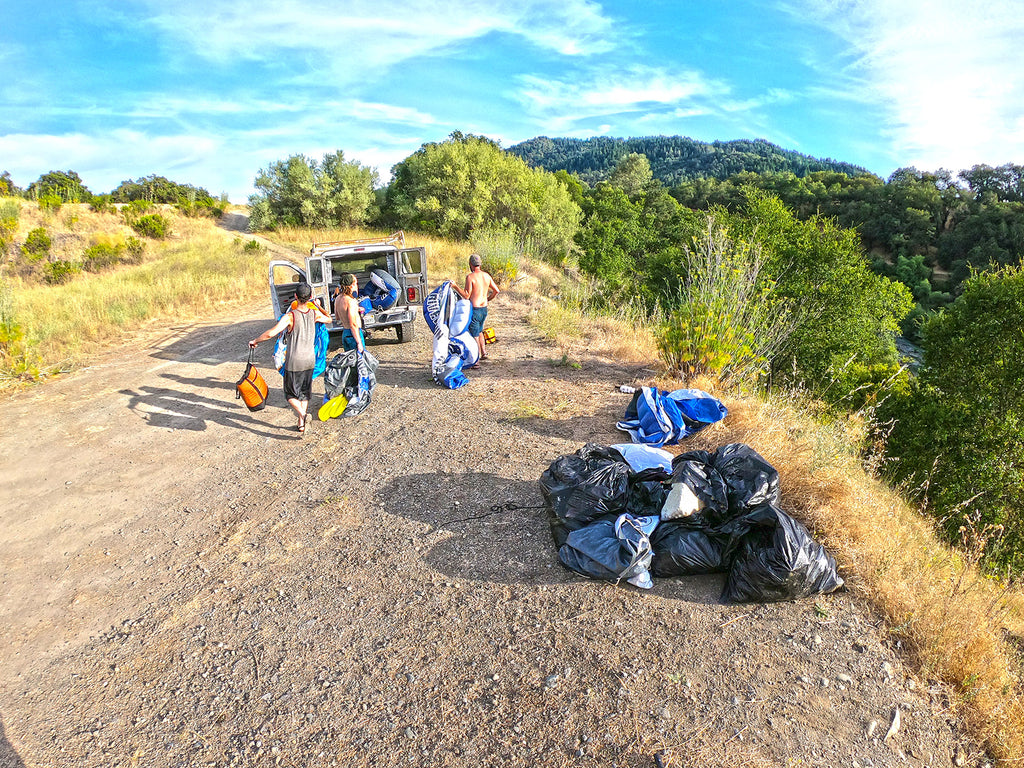 earth runners tribe russian river cleanup