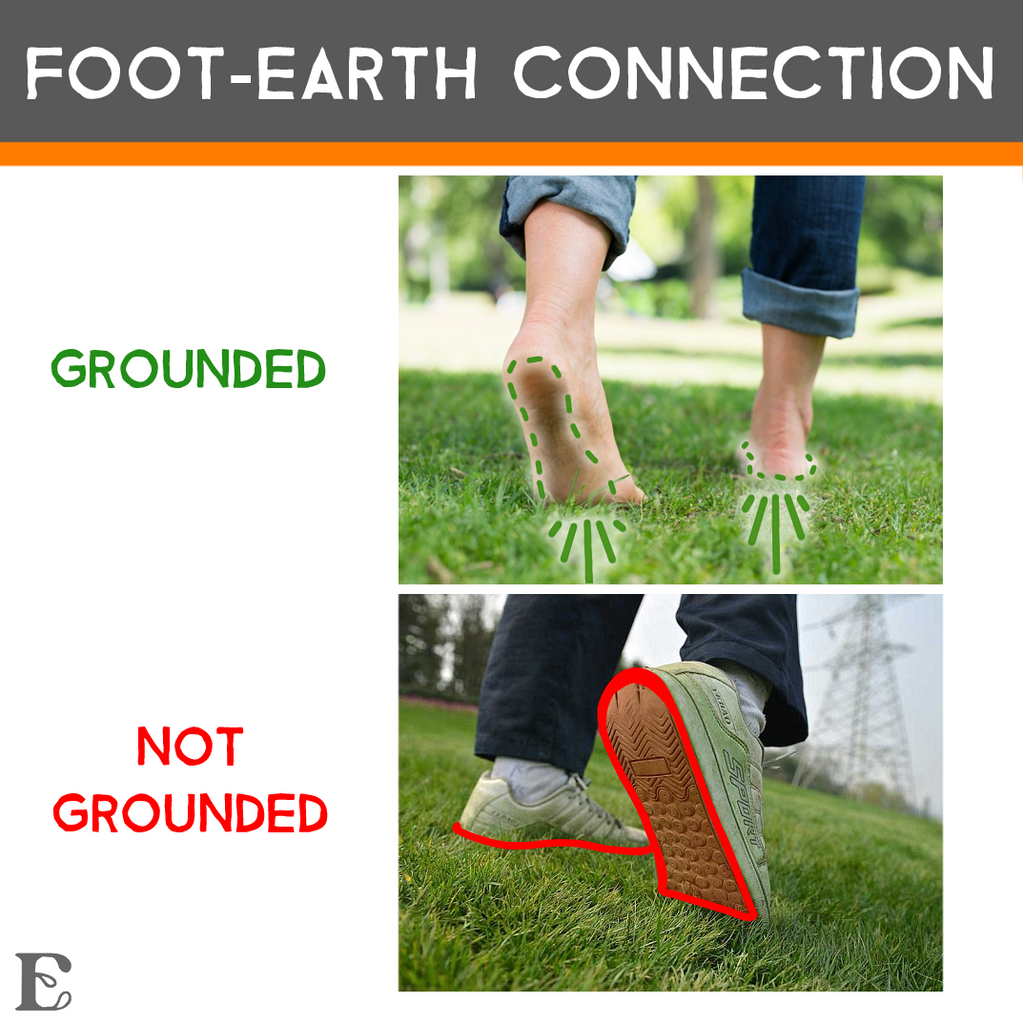 grounding foot earth connection