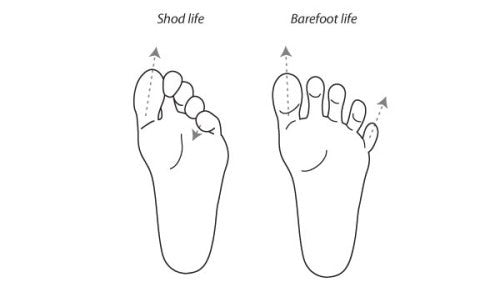 running sandals vs shoes