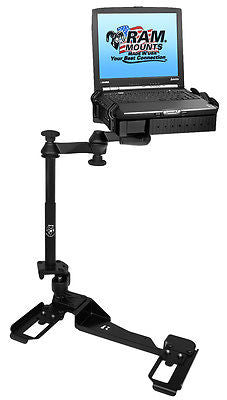 RAM-VB-182-SW1 RAM No-Drill™ Laptop Mount for '06-16 Chevrolet Impala (Police) + More - - RAM Mounts - Synergy Mounting Systems - RAM Mounts Authorized Dealer