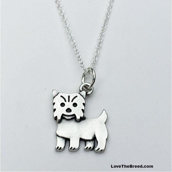 yorkshire terrier necklace