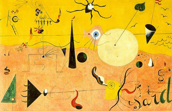 Joan Miro's Catalan Lanscape