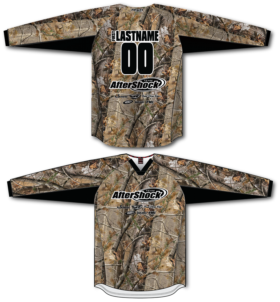 camo softball jersey