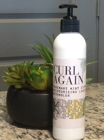 Curl Again Conditioning Hair Detangler for black african american hair growth per year before and after one month 3 months 6 months one year