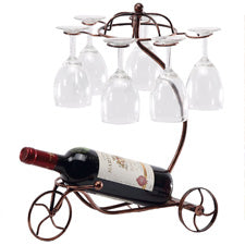 Tricycle Wine and Glass Holder