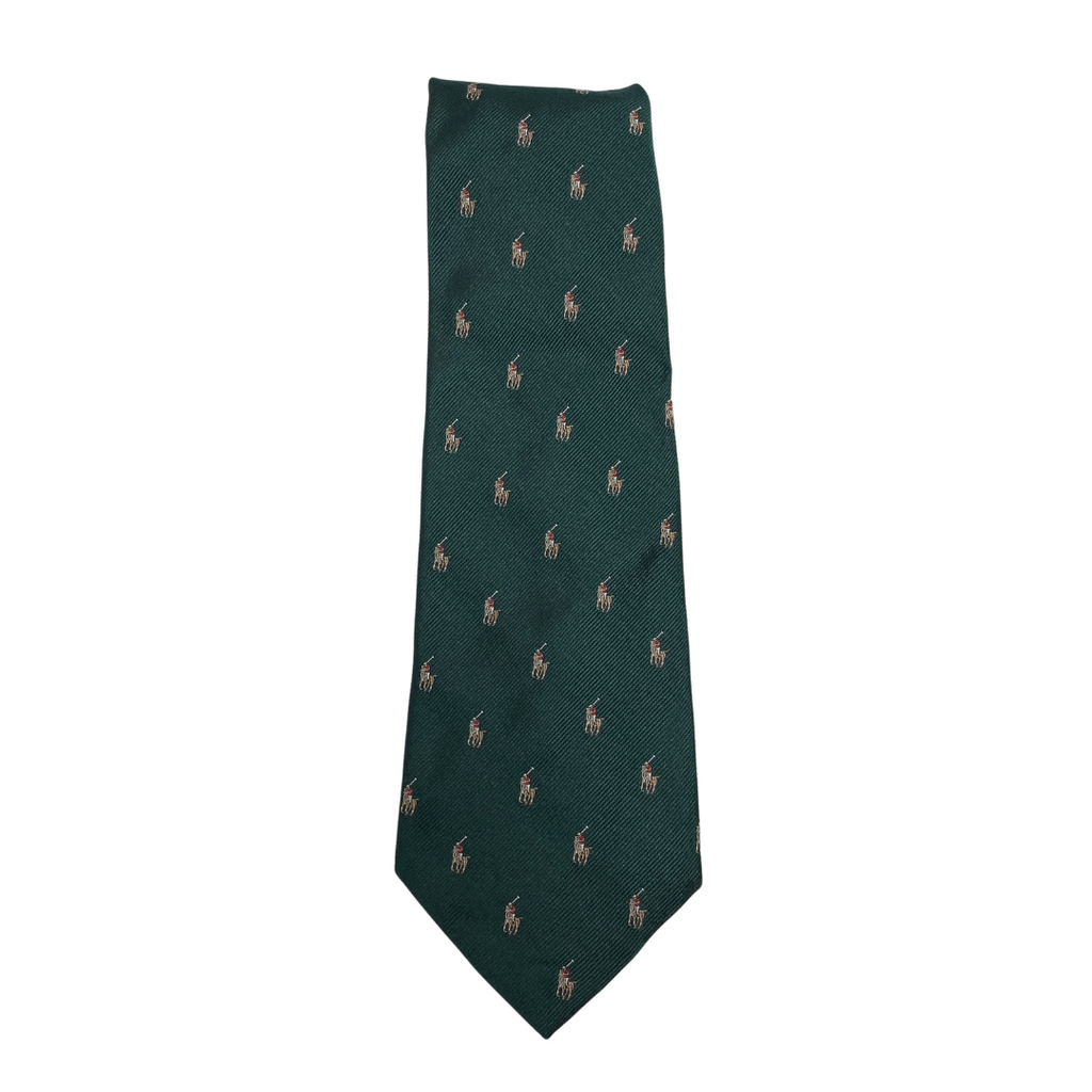 ralph lauren green tie