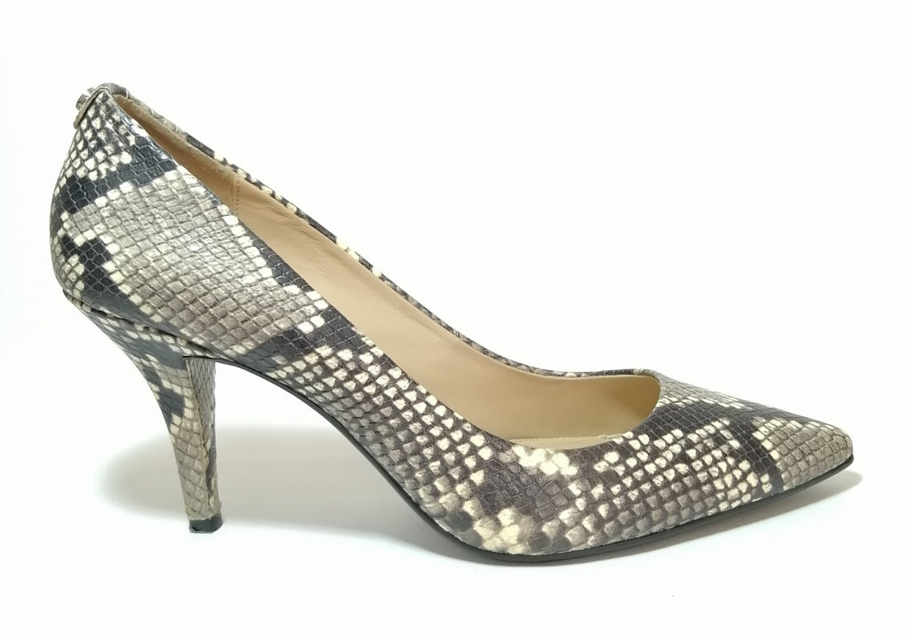 michael kors snakeskin pumps