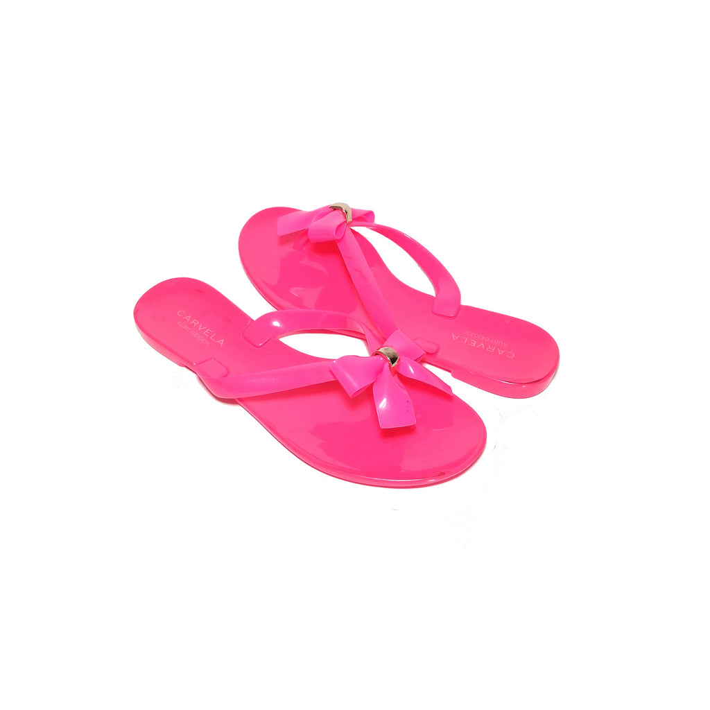 carvela jelly flip flops