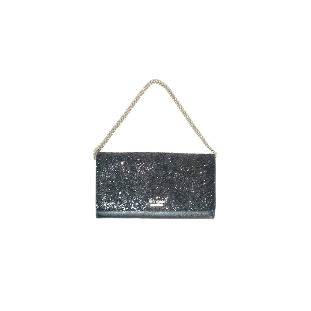 kate spade purse with glitter