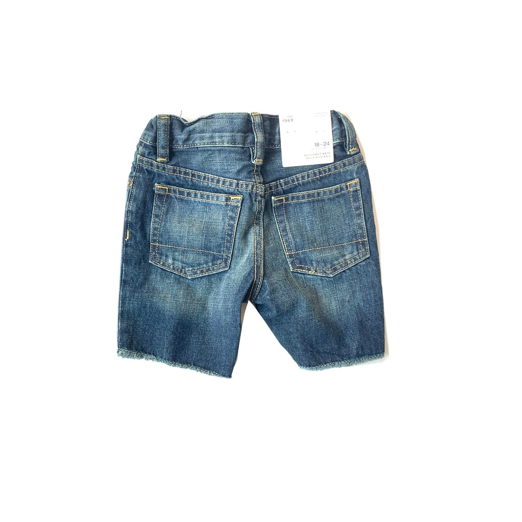 baby gap denim shorts