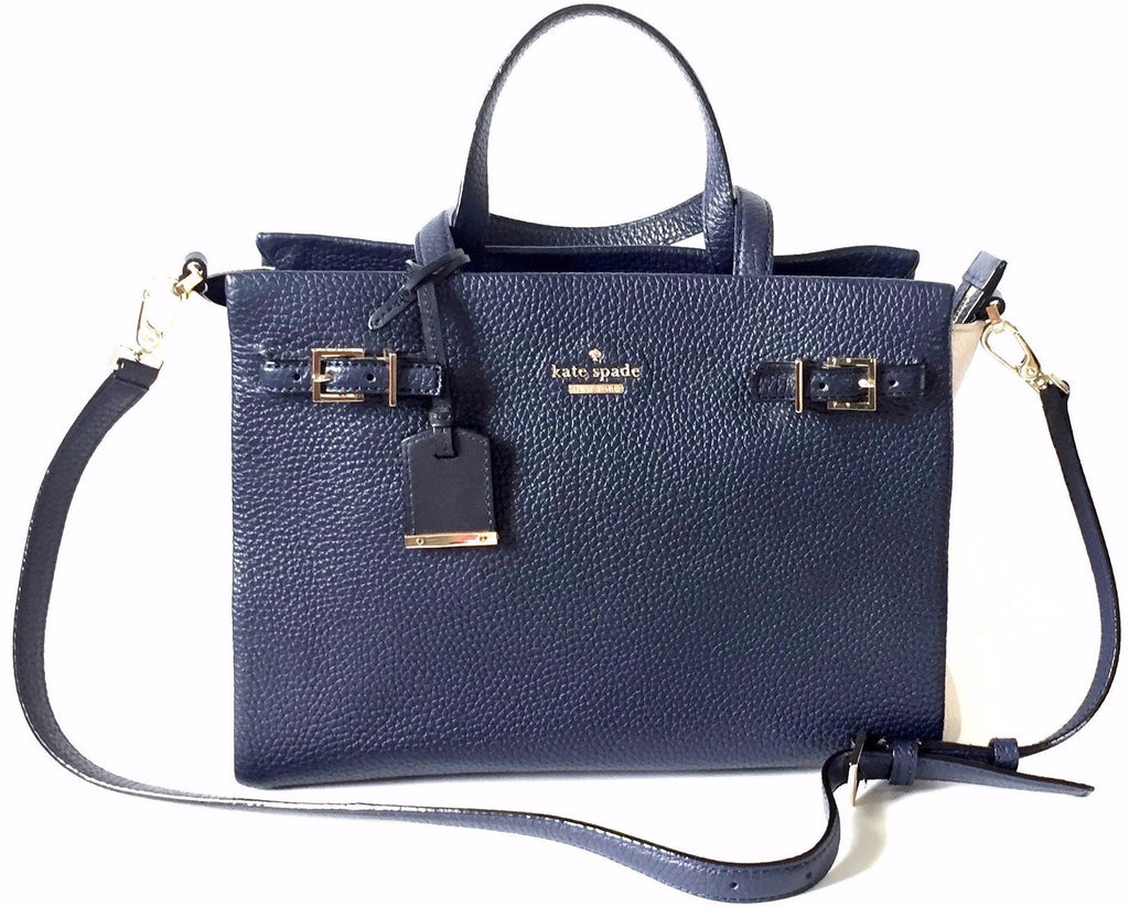 kate spade navy blue handbag