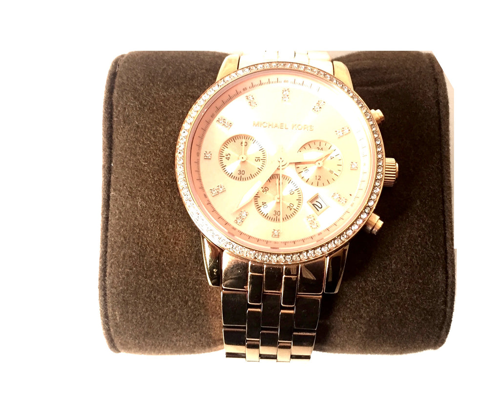 Michael Kors Rose Gold MK 6343 Watch 