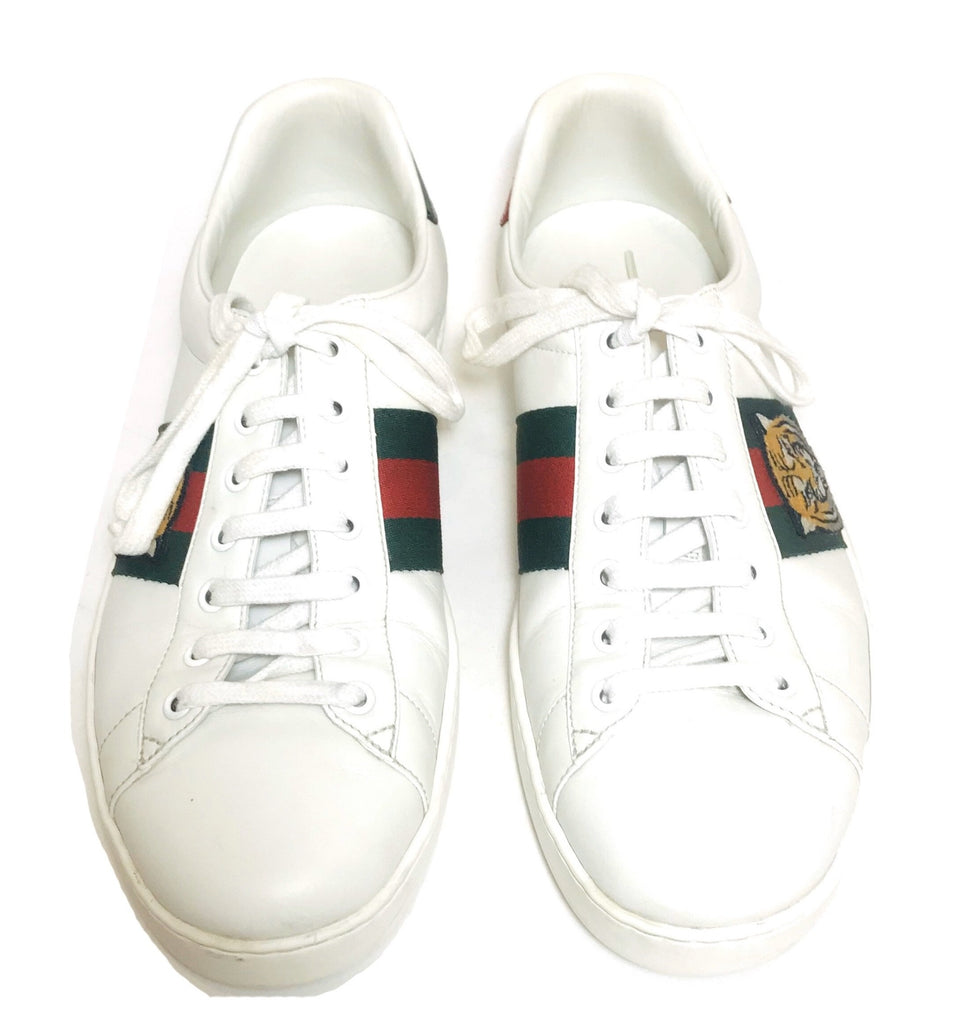 white tiger ace sneakers