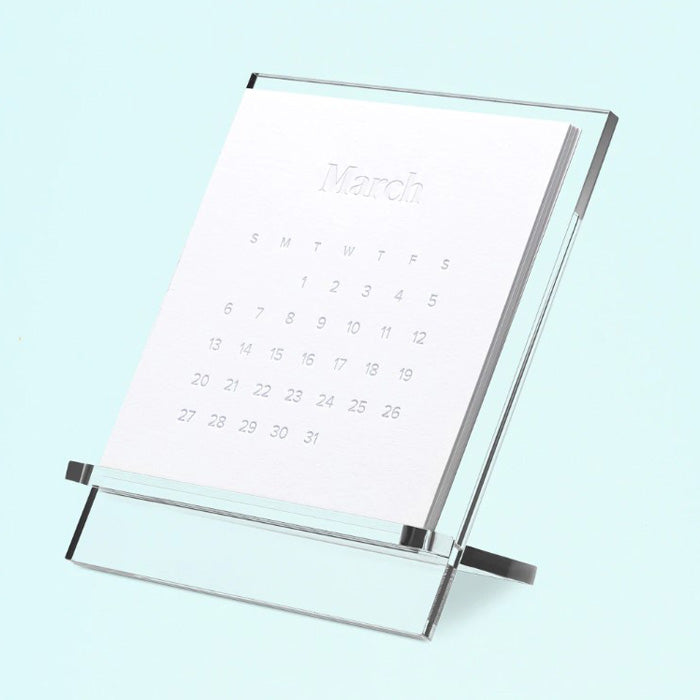 Appointed Acrylic Desk Calendar Forest & Field