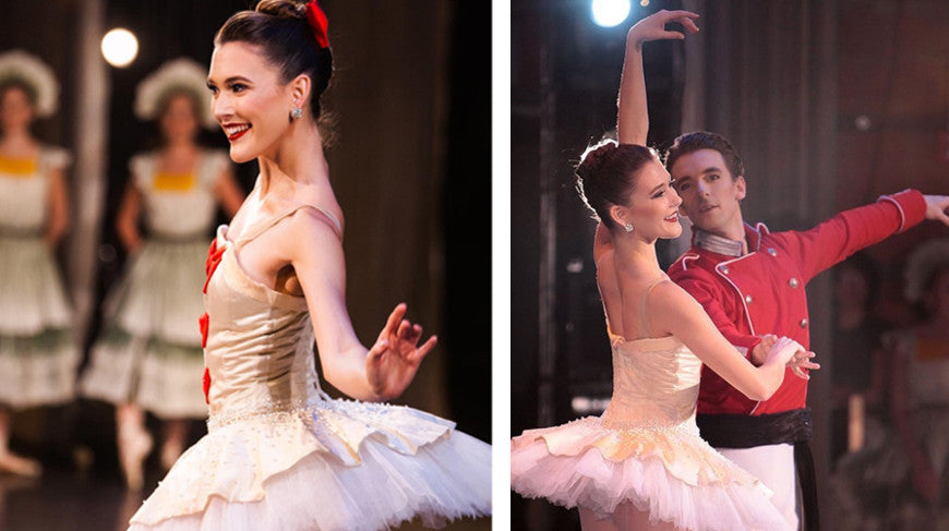 Alyssa Bross in Los Angeles Ballet's "The Nutcracker". Photos by Nathaniel Solis