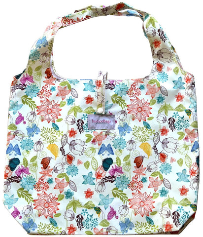 gifted hands shopping bag 'botanical' cream - the-tangerine-fox