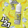 J27 Salts Iced Banana 10ml