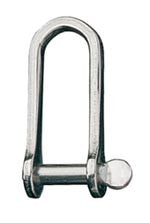 SHACKLE,LONG-D 3/16"