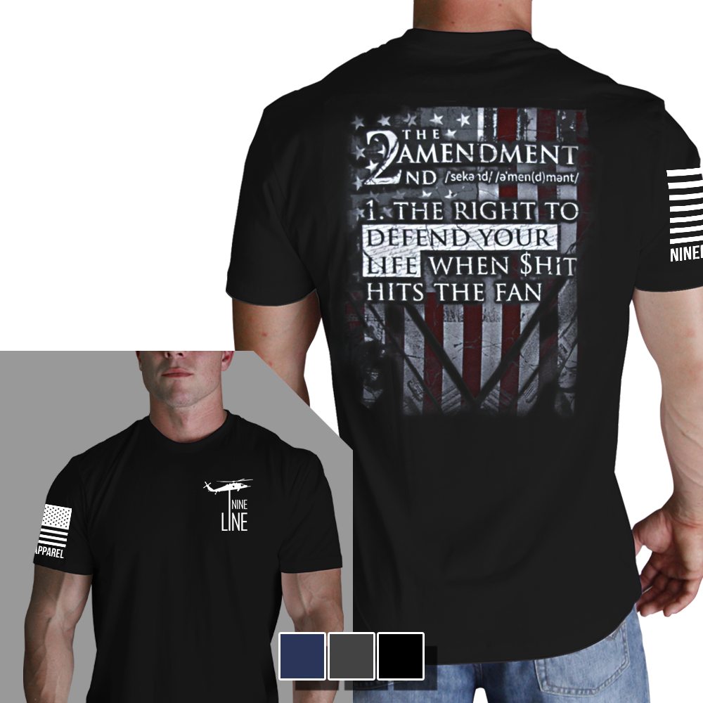 2nd amendment jersey black