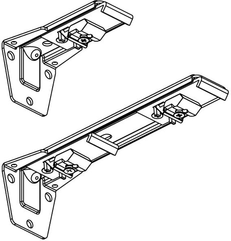DOUBLE ADJ. WALL BRACKET