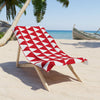 Red & White Beach Towel