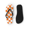 Orange & White Flip Flops