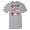 Inspirational God Says I Am Valentine T-Shirt