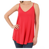 Plus Reversible V-Neck/Scoop Neck Tank Top