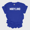 Maryland T-Shirt, State, Represent, Travel